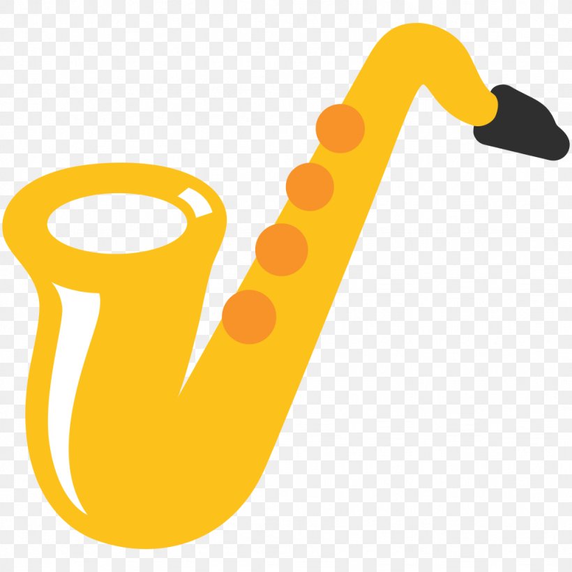 Emojipedia Saxophone Musical Instruments, PNG, 1024x1024px, Watercolor, Cartoon, Flower, Frame, Heart Download Free