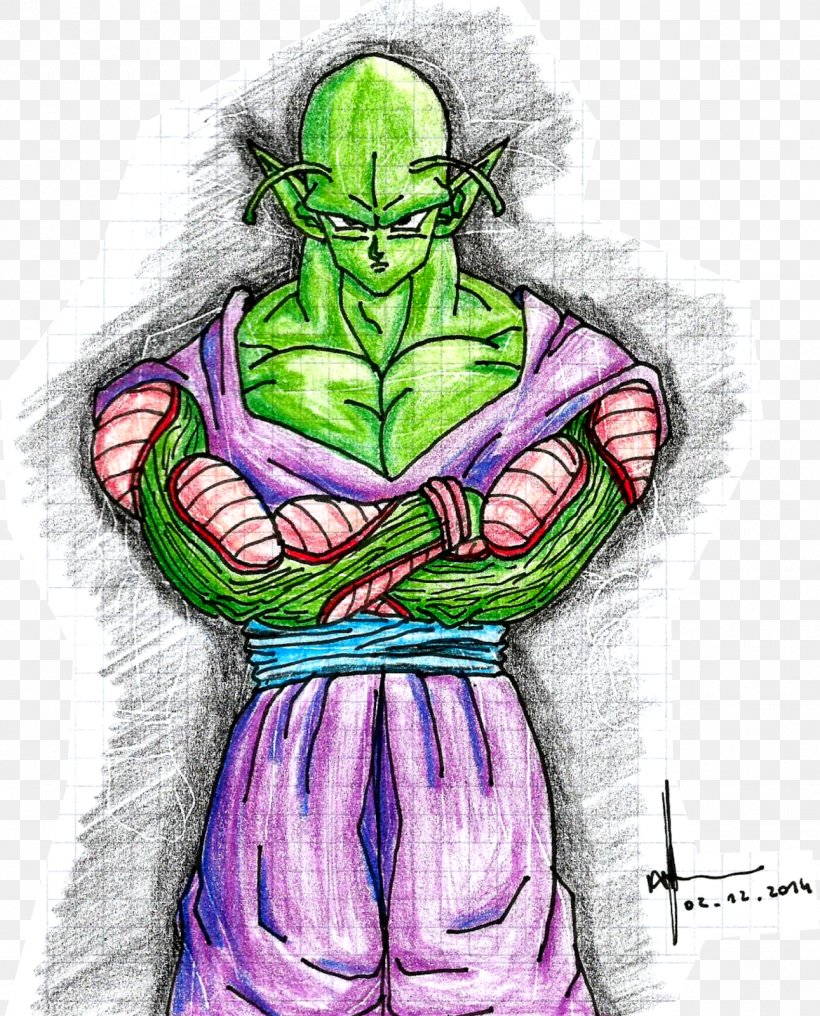 Piccolo Goku Drawing Sketch, PNG, 1291x1600px, Piccolo, Animaatio, Arm, Art, Character Download Free