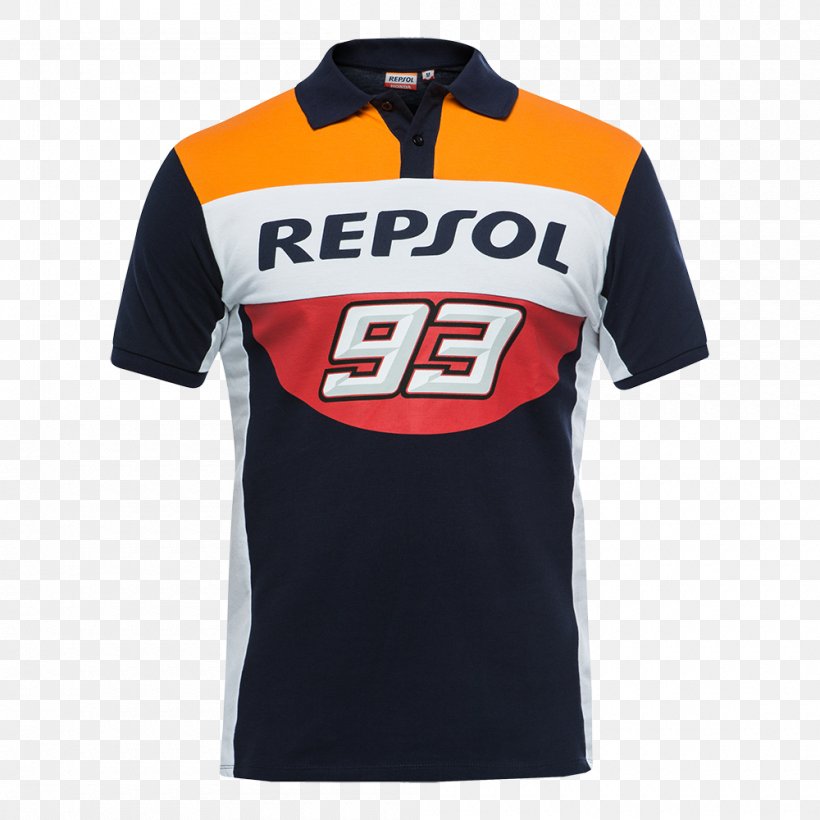 T-shirt Sports Fan Jersey Polo Shirt MotoGP, PNG, 1000x1000px, Tshirt, Active Shirt, Brand, Collar, Cotton Download Free