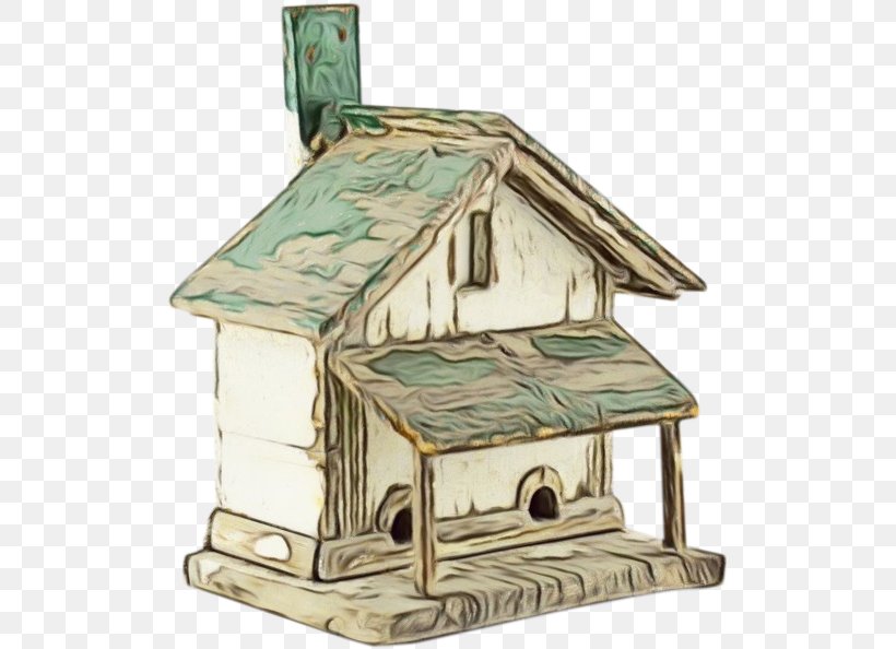 Birdhouse Roof House Bird Feeder Cottage, PNG, 594x594px, Watercolor, Bird Feeder, Birdhouse, Cottage, House Download Free
