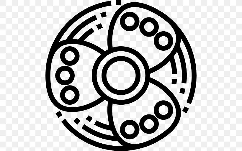 Fidget Spinner, PNG, 512x512px, Fidget Spinner, Alloy Wheel, Auto Part, Bicycle Wheel, Black And White Download Free