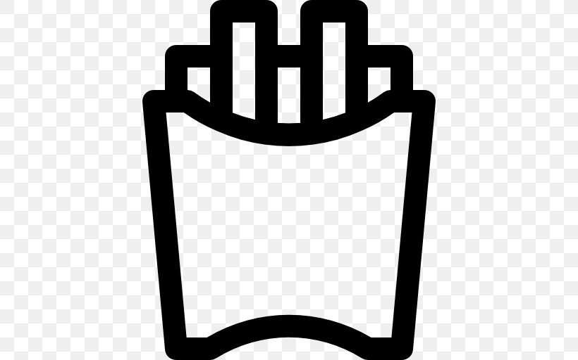 French Fries French Cuisine Fast Food Ice Cream Cones Clip Art, PNG, 512x512px, French Fries, Black And White, Cheeseburger, Cuisine, Drink Download Free