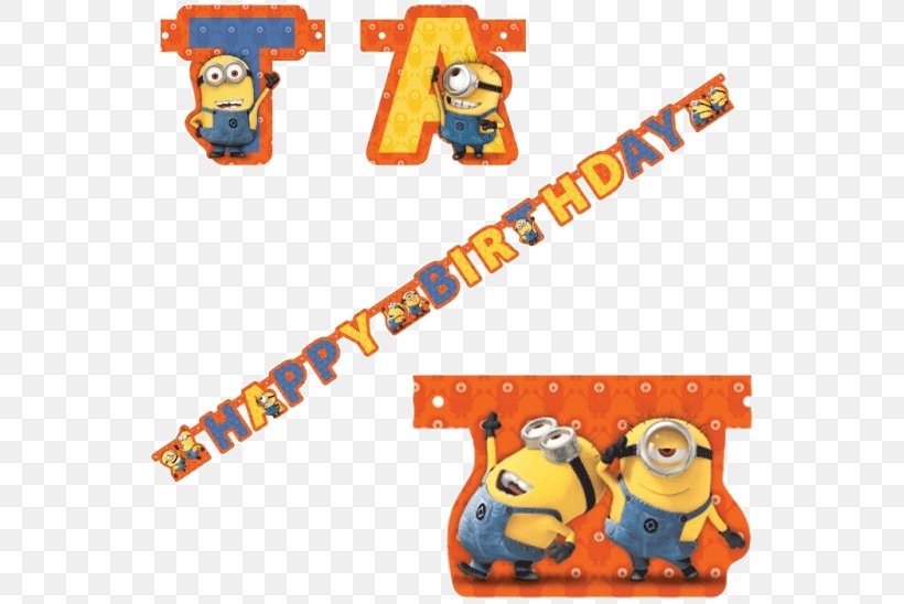 Minions Birthday Felonious Gru Party Balloon, PNG, 548x548px, Minions, Animal Figure, Balloon, Banner, Birthday Download Free
