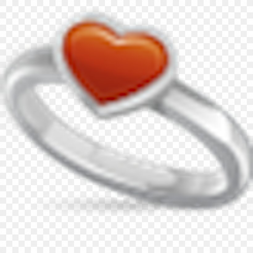 Computer Icons Heart Valentine's Day, PNG, 1024x1024px, Heart, Body Jewelry, Jewellery, Love, Orange Download Free
