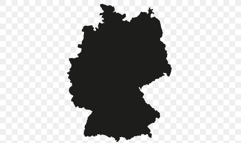 Germany Vector Graphics Blank Map Royalty-free, PNG, 538x488px, Germany, Black, Black And White, Blank Map, City Map Download Free