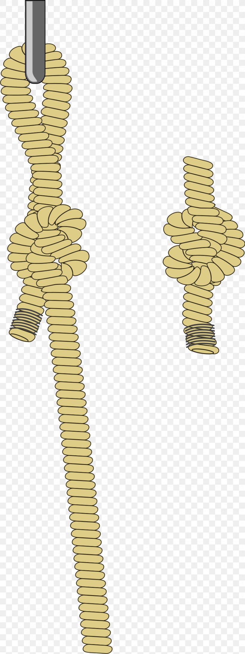 Rope Knot Lasso Clip Art, PNG, 900x2400px, Rope, Alcayata, Brass, Cross, Gold Download Free