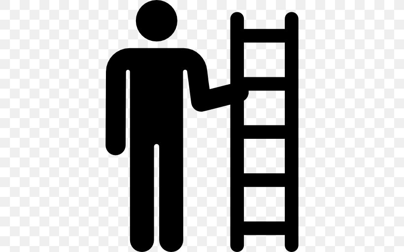 Ladder Laborer, PNG, 512x512px, Ladder, Architectural Engineering, Area, Black And White, Businessperson Download Free