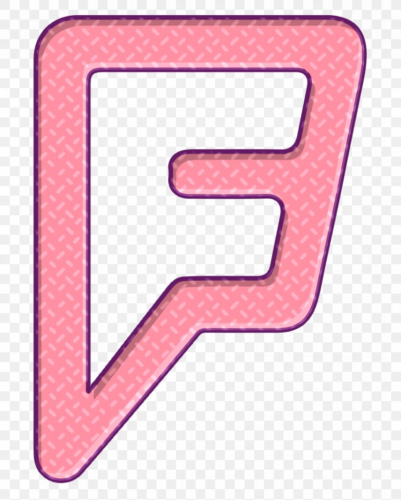 Foursquare Icon, PNG, 874x1090px, Foursquare Icon, Logo, Material Property, Pink, Rectangle Download Free