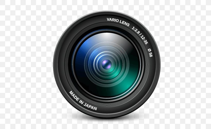 Nikon D3200 Camera Lens Vector Graphics Digital SLR, PNG, 500x500px, Nikon D3200, Autofocus, Camera, Camera Lens, Cameras Optics Download Free