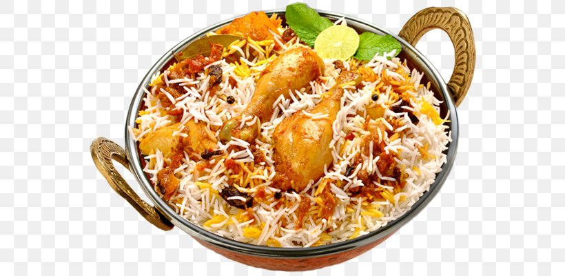 Hyderabadi Biryani Dampokhtak Indian Cuisine Hyderabadi Cuisine, PNG, 640x400px, Biryani, Asian Food, Chicken 65, Chicken As Food, Chicken Curry Download Free