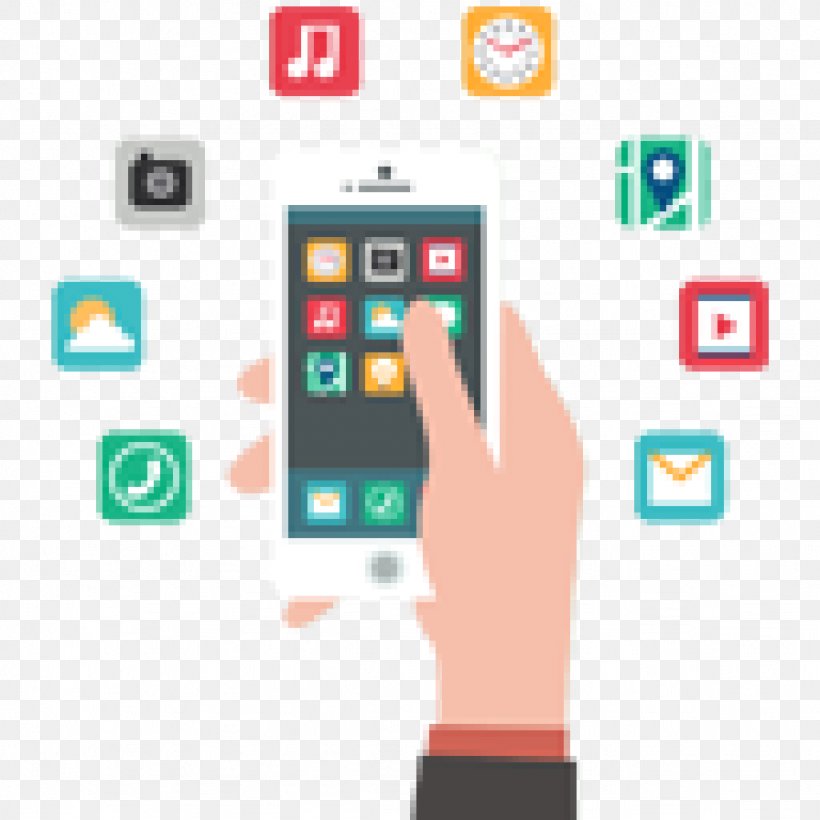 Mobile App Development Responsive Web Design Web Development IPhone, PNG, 1024x1024px, Mobile App Development, Android, Brand, Cellular Network, Communication Download Free
