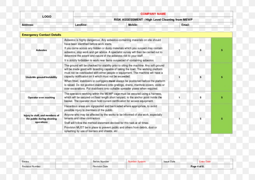Risk Assessment Document Aerial Work Platform Concept, PNG, 849x600px, Risk Assessment, Aerial Work Platform, Area, Brand, Computer Download Free