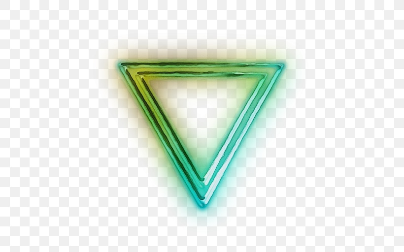Green Line Triangle Font Triangle, PNG, 512x512px, Watercolor, Green, Line, Paint, Triangle Download Free