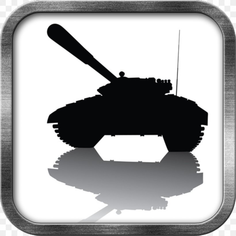 Main Battle Tank T-72 Royalty-free, PNG, 1024x1024px, Tank, Army, Black And White, M1 Abrams, Main Battle Tank Download Free