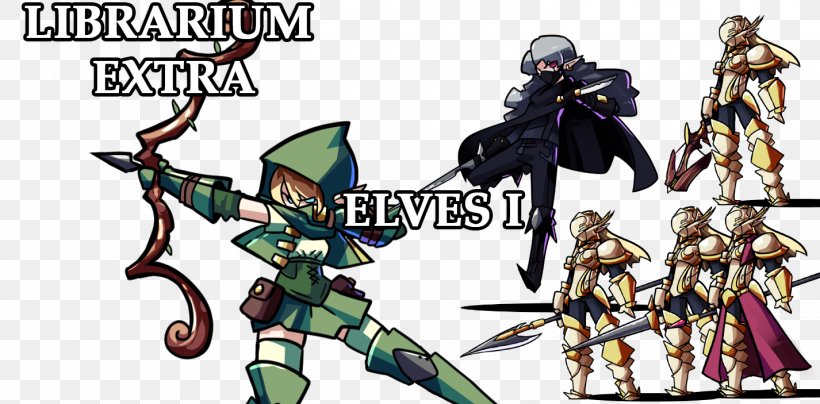 RPG Maker MV RPG Maker VX Elf Tile-based Video Game Dark Elves In Fiction, PNG, 1426x703px, Rpg Maker Mv, Action Figure, Cartoon, Cold Weapon, Dark Elves In Fiction Download Free