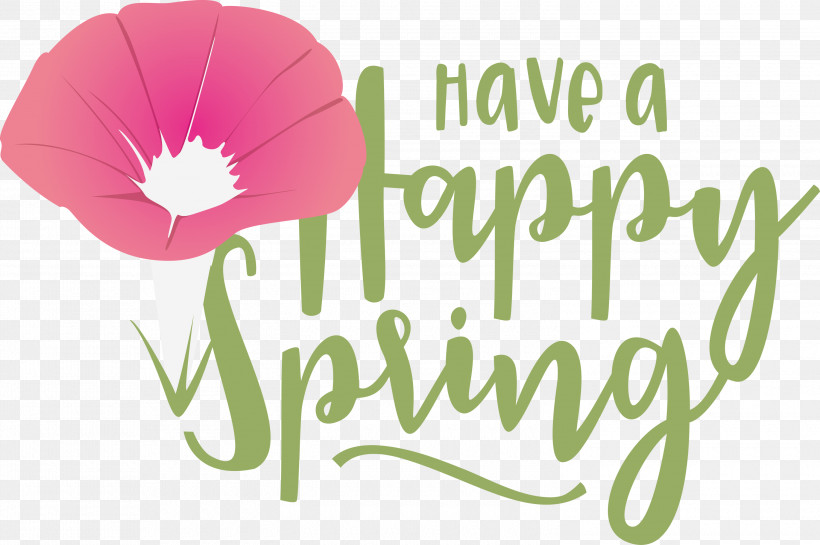 Spring Have A Happy Spring Spring Quote, PNG, 3000x1996px, Spring, Biology, Cut Flowers, Flower, Logo Download Free