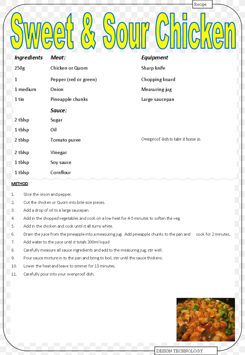 Sweet And Sour Line Sweetness Recipe Brochure, PNG, 800x1189px, Sweet And Sour, Area, Brochure, Recipe, Sweetness Download Free
