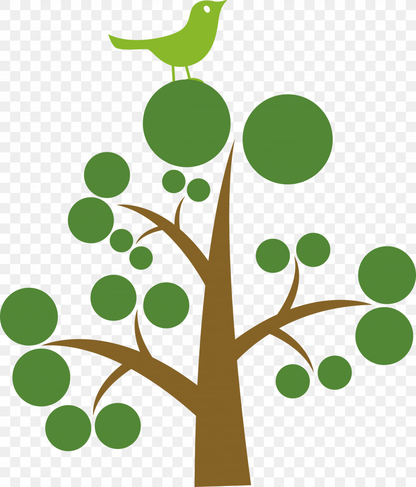 Tree, PNG, 2563x3000px, Tree, Flower, Geometry, Green, Leaf Download Free