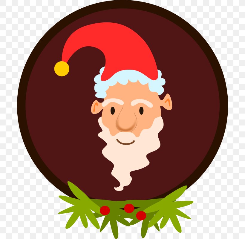 Santa Claus T-shirt Christmas Portrait, PNG, 706x800px, Santa Claus, Area, Art, Cartoon, Christmas Download Free