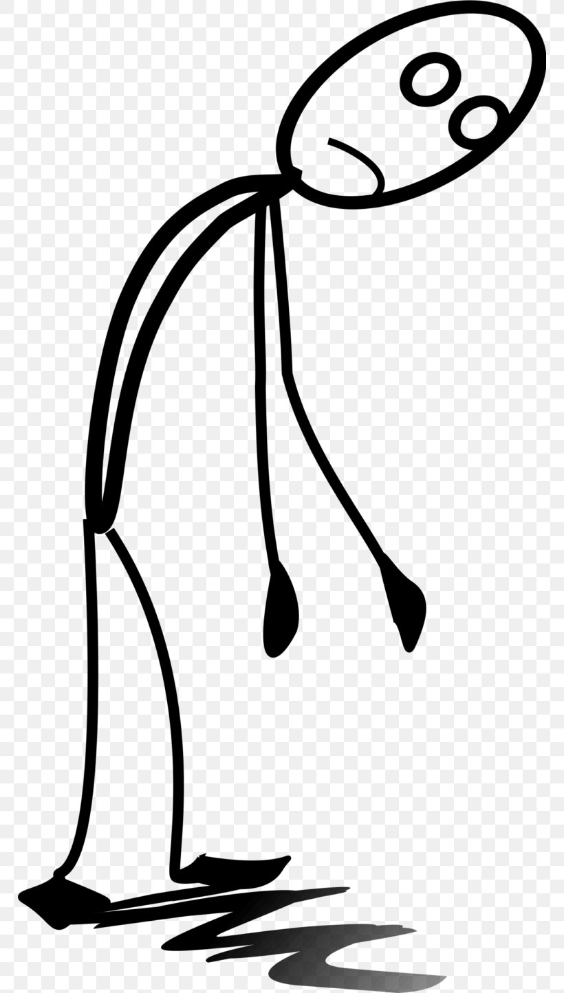 Stick Figure Feeling Tired Clip Art, PNG, 768x1445px, Stick Figure, Area, Artwork, Black, Black And White Download Free
