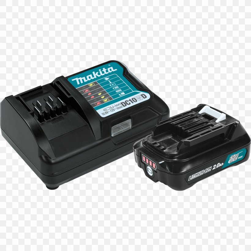 Battery Charger Lithium-ion Battery Cordless Makita Ampere Hour, PNG, 1500x1500px, Battery Charger, Ampere Hour, Battery Pack, Computer Component, Cordless Download Free