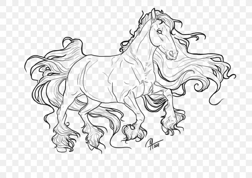 Line Art Gypsy Horse Drawing Pony, PNG, 1600x1131px, Line Art, Animal Figure, Art, Art Nouveau, Artist Download Free
