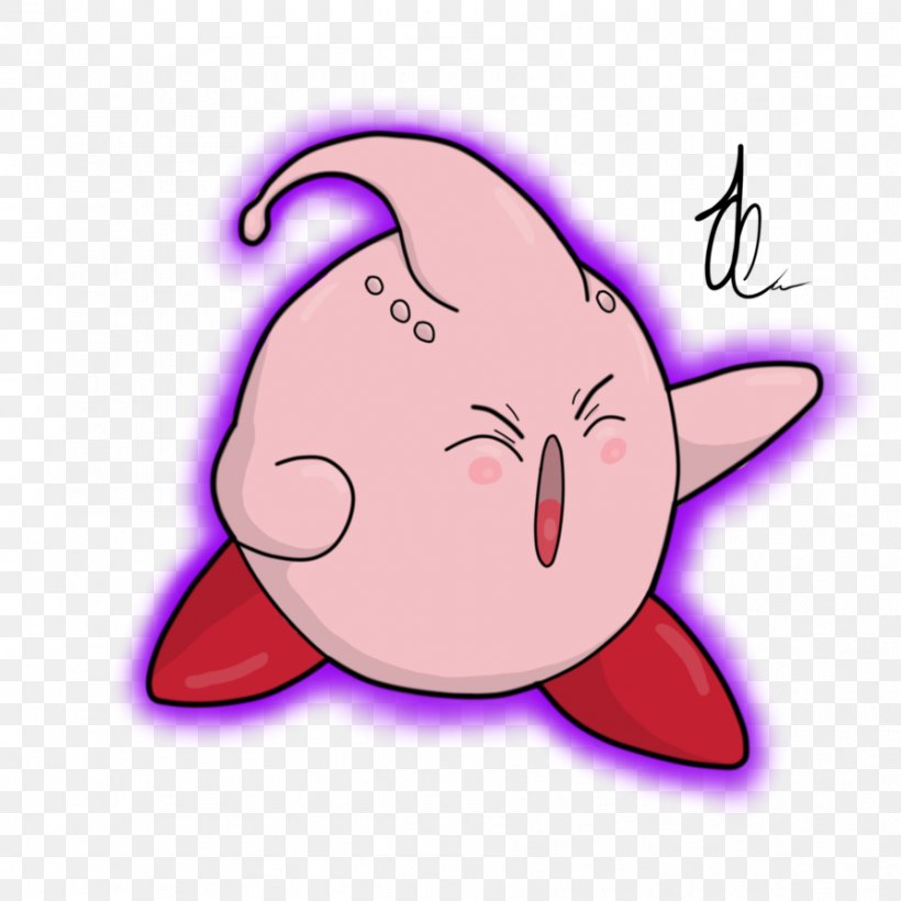 Majin Buu Drawing Dragon Ball Art, PNG, 894x894px, Watercolor, Cartoon, Flower, Frame, Heart Download Free