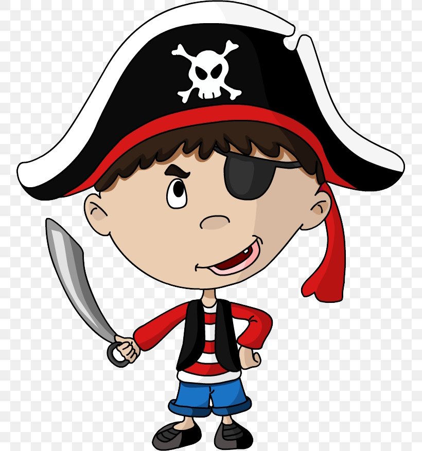 Piracy Child Boy Cartoon, PNG, 757x877px, Watercolor, Cartoon, Flower, Frame, Heart Download Free