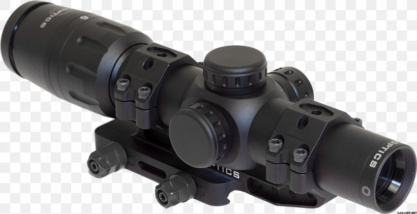 U.S. Optics 1-6x24mm Matte Black Medium SVS 1-6 Telescopic Sight Night Optics USA, Inc. Red Dot Sight, PNG, 1011x520px, Optics, Binoculars, Camera Lens, Eye Relief, Hardware Download Free