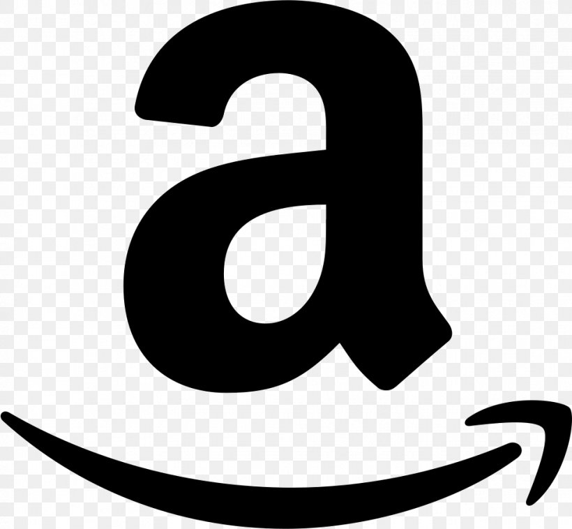 Amazon.com Logo Online Shopping Brand, PNG, 981x908px, Amazoncom, Area, Black And White, Brand, Company Download Free