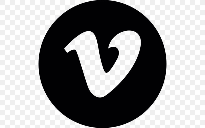Vimeo Logo Clip Art, PNG, 512x512px, Vimeo, Black And White, Brand, Google, Logo Download Free