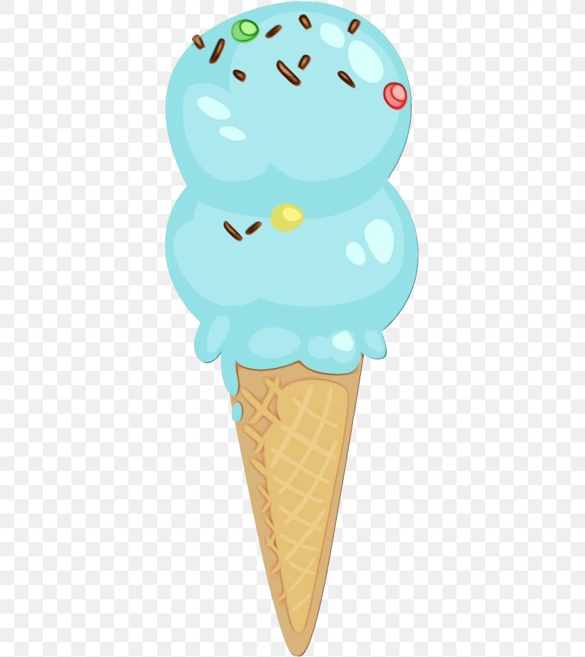 Ice Cream, PNG, 357x921px, Watercolor, Cartoon, Dessert, Food, Frozen Dessert Download Free