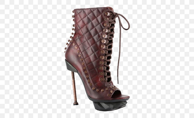 Knee-high Boot High-heeled Shoe New Rock, PNG, 500x500px, Boot, Ankle, Botina, Brown, Clothing Download Free