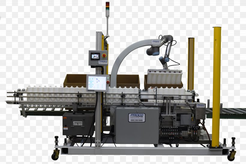 Machine Industrial Robot Palletizer Cobot, PNG, 6016x4016px, Machine, Automation, Blow Molding, Cobot, Engineering Download Free