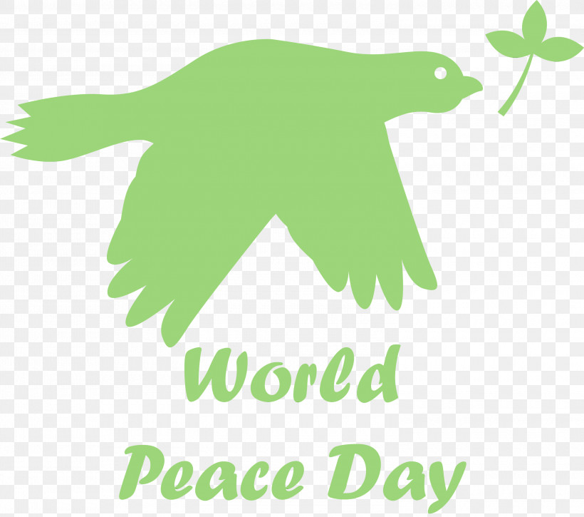 Meter Frogs Logo Cartoon Leaf, PNG, 3000x2656px, World Peace Day, Beak, Cartoon, Frogs, Green Download Free