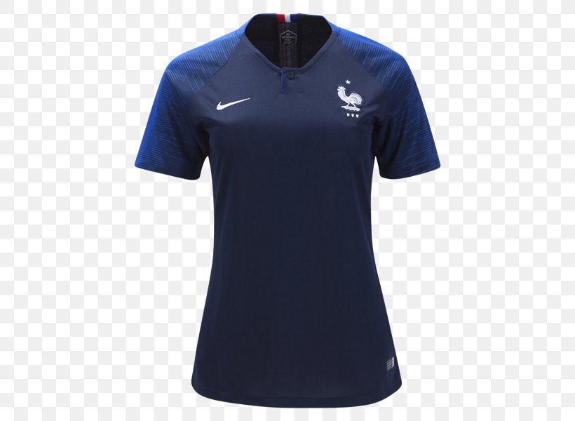 2018 World Cup France National Football Team T-shirt Spain National Football Team, PNG, 600x600px, 2018, 2018 World Cup, Active Shirt, Blue, Clothing Download Free