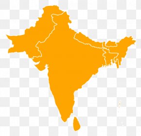 Contour - Nepal Bangladesh East Asia Map PNG