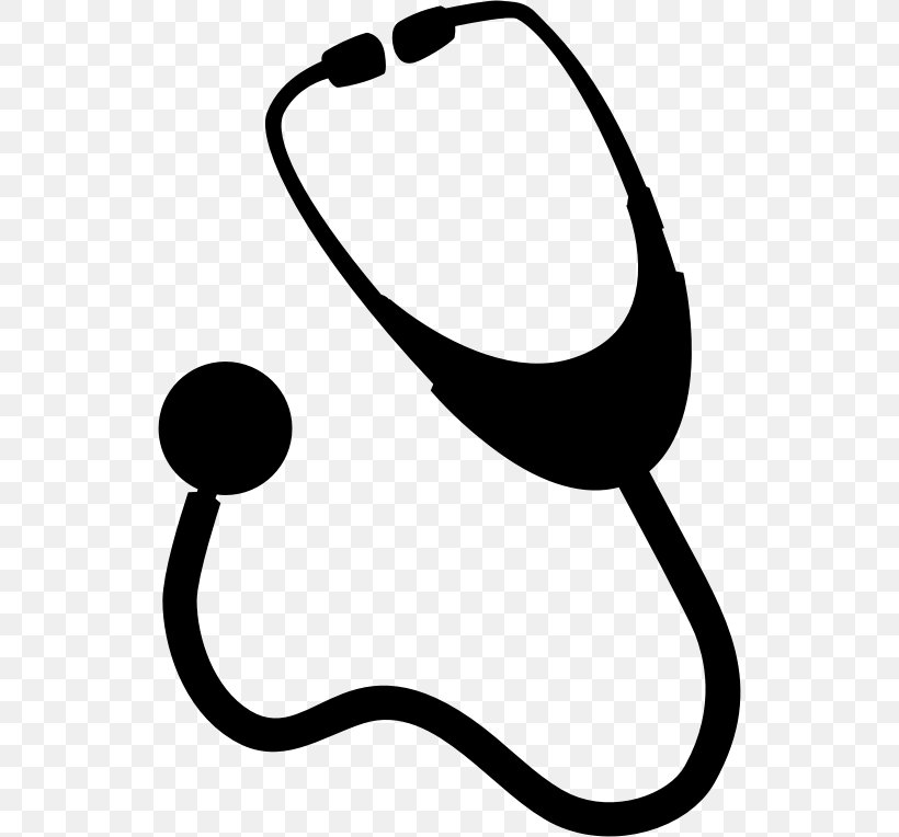 Stethoscope Medicine Heart Clip Art, PNG, 532x764px, Stethoscope, Artwork, Black And White, Cardiology, Communication Download Free