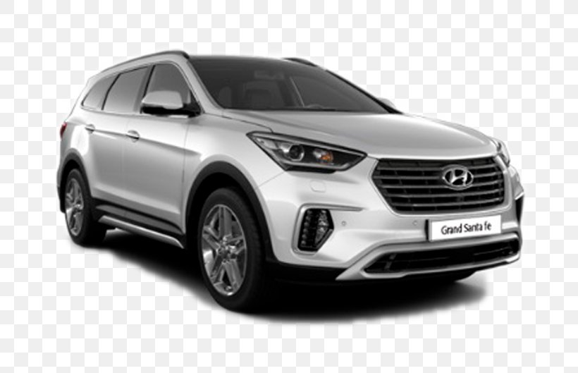 Compact Sport Utility Vehicle Hyundai Motor Company Hyundai Grand Santa Fe Car, PNG, 704x529px, Compact Sport Utility Vehicle, Automotive Design, Automotive Exterior, Brand, Bumper Download Free