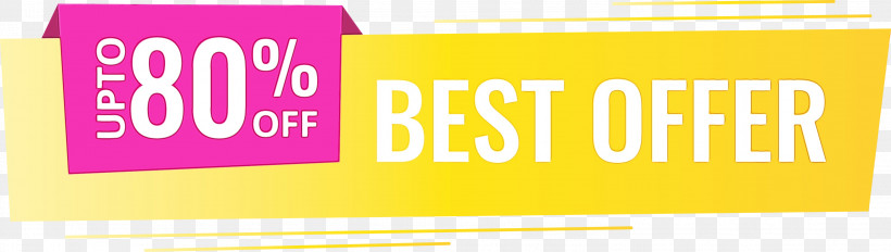 Logo Font Yellow Meter Line, PNG, 2999x852px, Best Offer Label, Area, Line, Logo, M Download Free