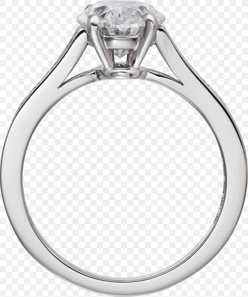 Solitaire Engagement Ring Diamond Brilliant, PNG, 855x1024px, Solitaire, Body Jewelry, Brilliant, Carat, Cartier Download Free