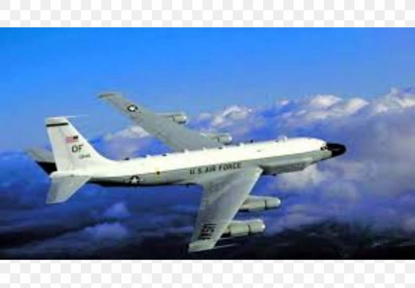 Boeing RC-135 Airplane Reconnaissance Aircraft Russia, PNG, 1000x695px, Boeing Rc135, Aerospace Engineering, Air Force, Air Travel, Airbus Download Free