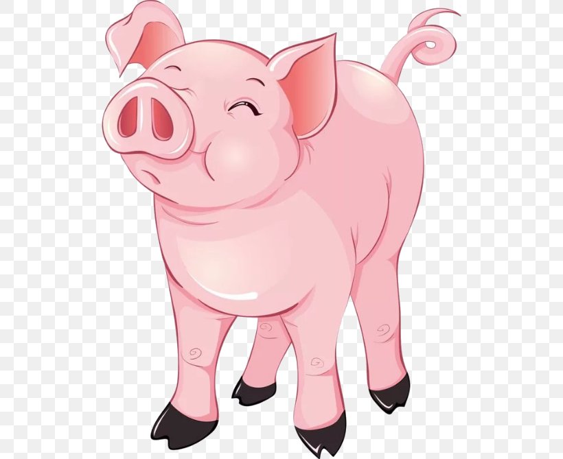 Domestic Pig Piglet Clip Art, PNG, 538x669px, Pig, Cartoon, Domestic Pig, Fictional Character, Livestock Download Free