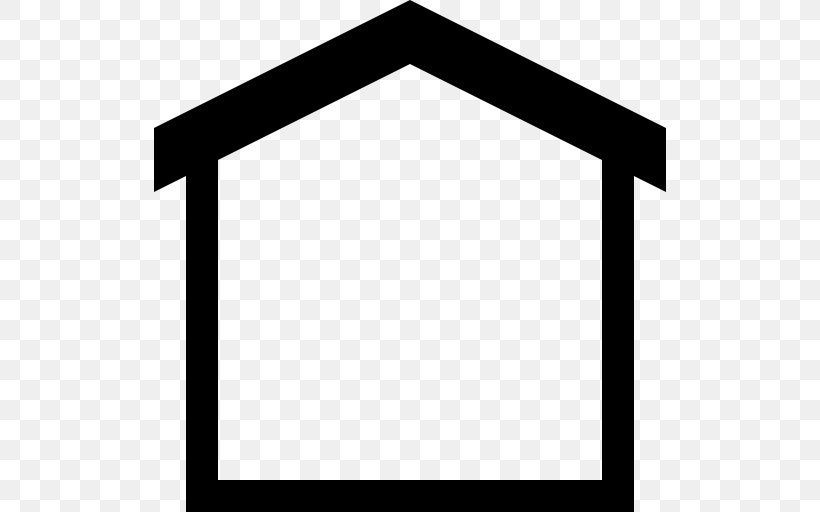 House Symbol, PNG, 512x512px, House, Apartment, Area, Black, Black And White Download Free