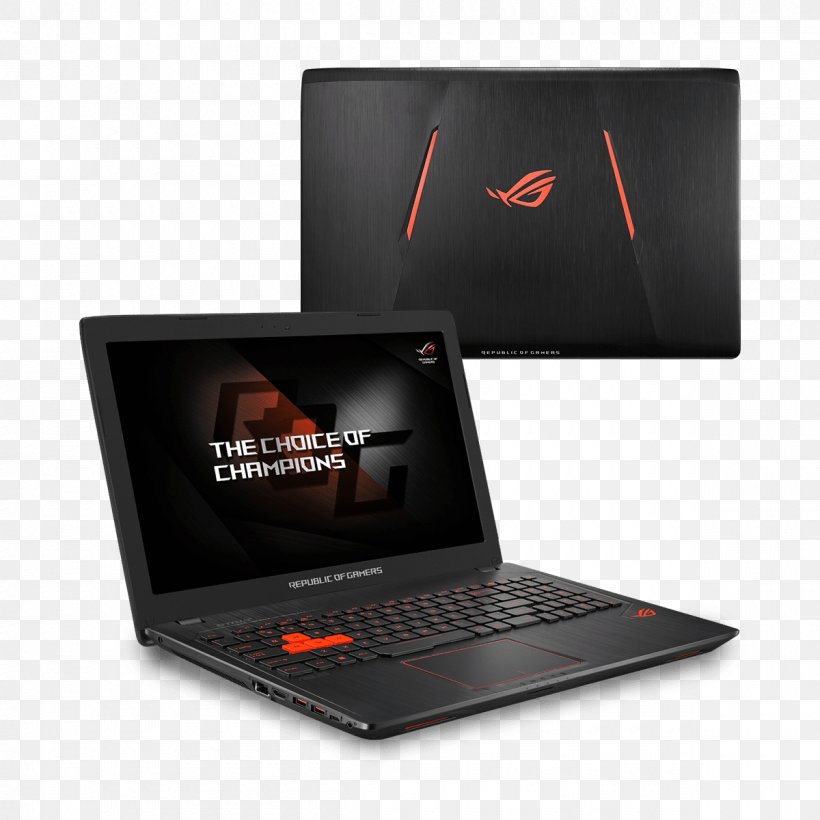 ROG STRIX SCAR Edition Gaming Laptop GL503 Intel Core I7 ASUS ROG Strix GL553 Republic Of Gamers, PNG, 1200x1200px, Laptop, Asus, Computer, Electronic Device, Electronics Download Free