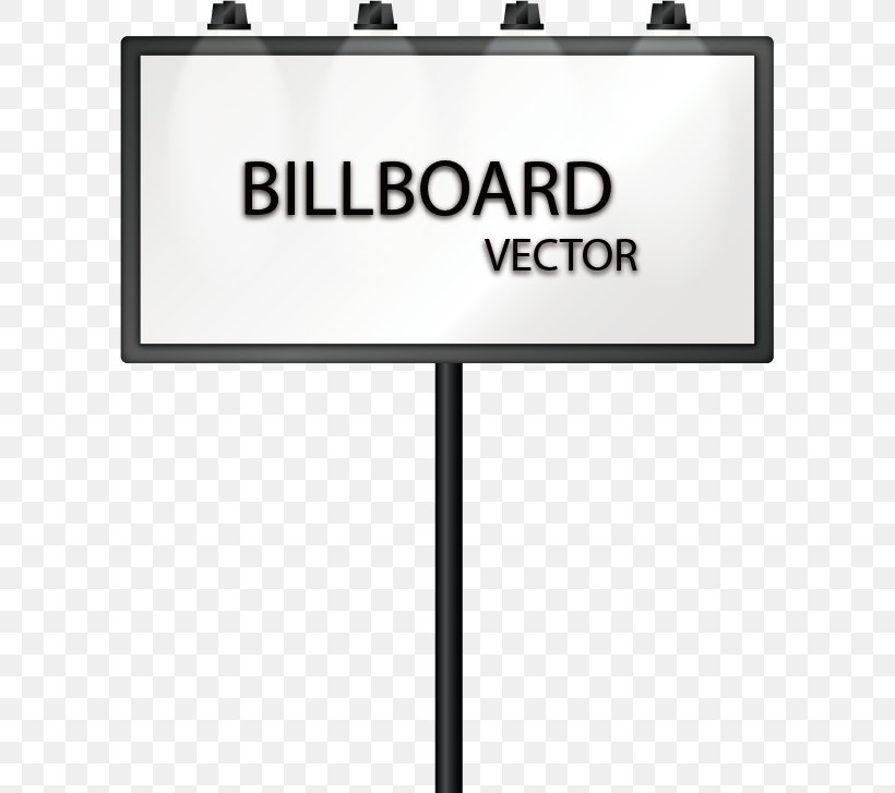 Euclidean Vector Line Angle Billboard, PNG, 599x727px, Billboard, Advertising, Area, Black And White, Brand Download Free