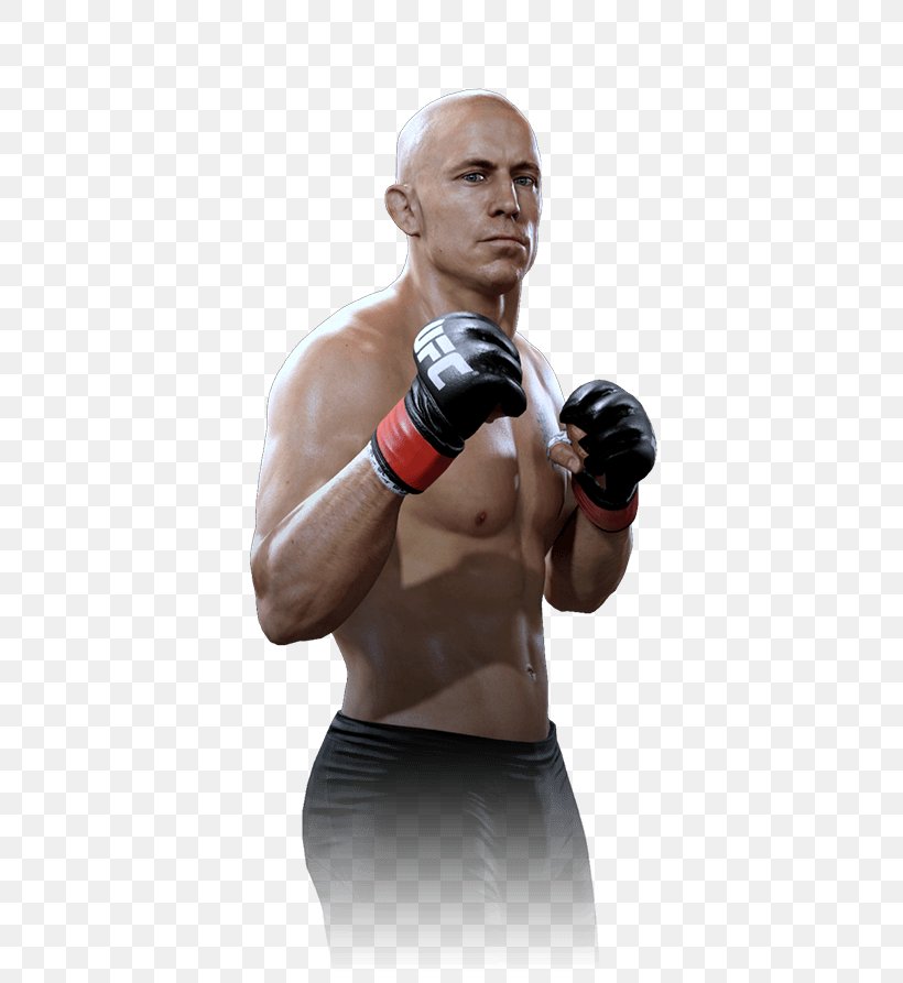 Georges St-Pierre EA Sports UFC 2 UFC 2: No Way Out Boxing Heavyweight, PNG, 567x893px, Georges Stpierre, Abdomen, Aggression, Arm, Biceps Curl Download Free
