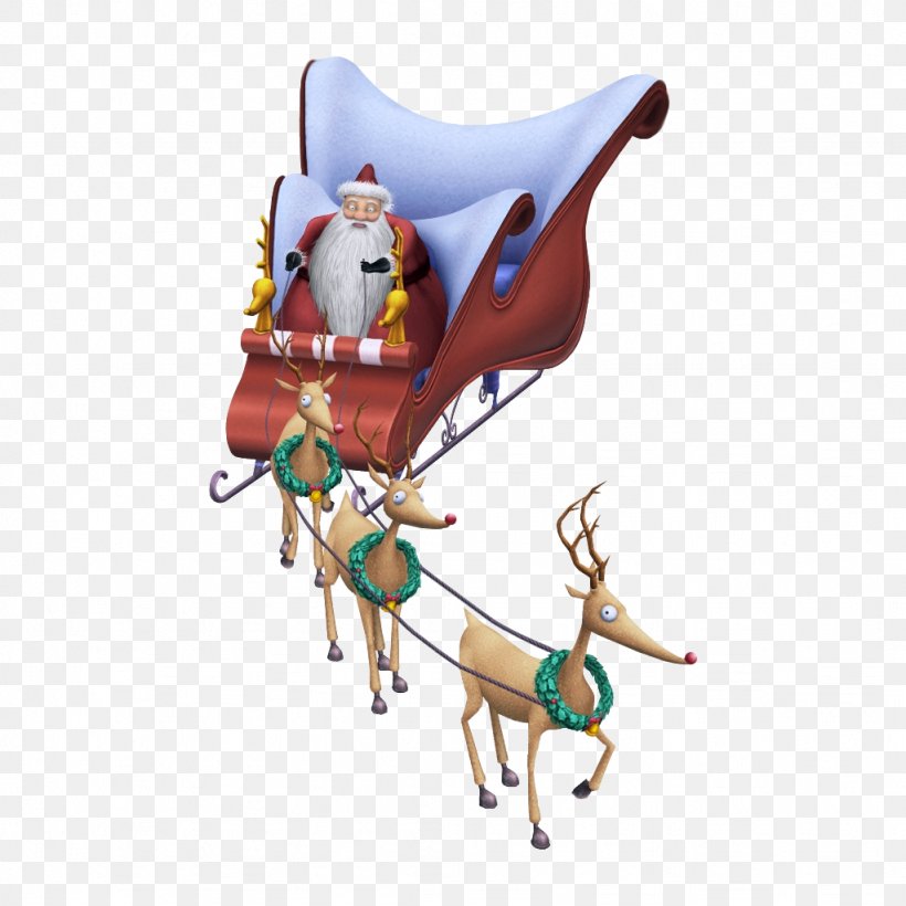 Kingdom Hearts II Kingdom Hearts: Chain Of Memories Reindeer Santa Claus, PNG, 1024x1024px, Kingdom Hearts Ii, Characters Of Kingdom Hearts, Christmas, Christmas Decoration, Christmas Ornament Download Free