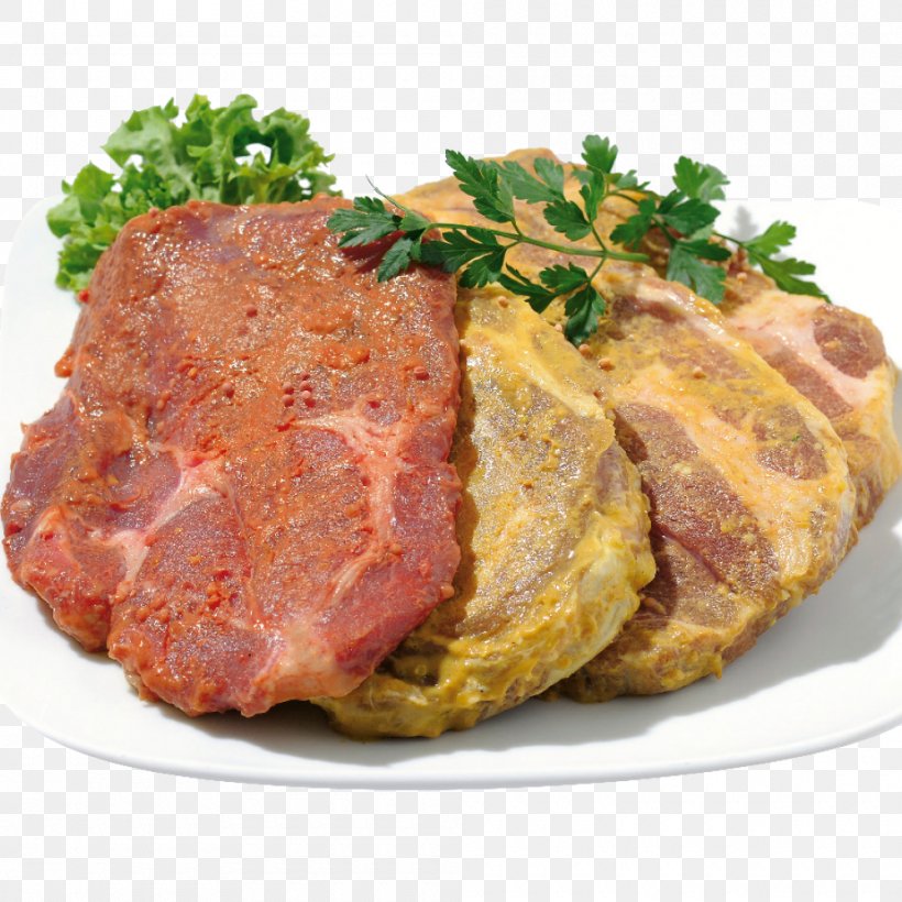 Kassler Sirloin Steak Roast Beef Meat Chop, PNG, 1000x1000px, Kassler, Animal Source Foods, Back Bacon, Cutlet, Dish Download Free