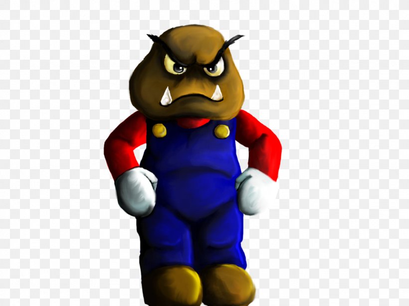 Super Mario 64 Super Mario Bros. Goomba Piranha Plant, PNG, 1024x768px, Super Mario 64, Action Figure, Character, Fictional Character, Figurine Download Free